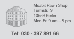 Pawn shop, click for sitemap